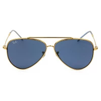 Óculos Ray Ban Aviador Reverse Dourado Rose Azul RBR0101S 92023A 59 mm