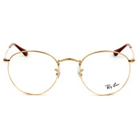 Óculos Ray Ban RB3447V Round Rose Gold 3094 50mm