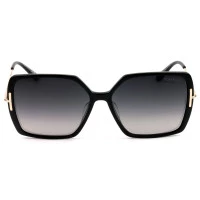 Óculos Tom Ford Feminino Joanna Preto Cinza TF1039 01B 59mm