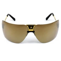 Óculos Gargoyles Exterminador do Futuro Dourado Espelhado