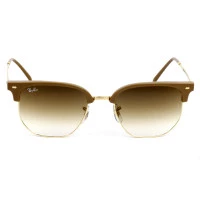 Óculos Ray Ban New Clubmaster RB4416 Nude Dourado Marrom Degrade 6721/51 53mm 