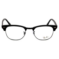 Ray Ban Clubmaster 5154 Preto 2077 51mm - Óculos de Grau