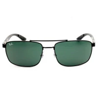 Óculos Ray Ban Liteforce Preto G-15 RB3737 002/71 60 mm