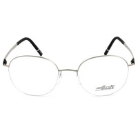 Óculos Silhouette 5572 Prata Fosco 75 7300 50mm