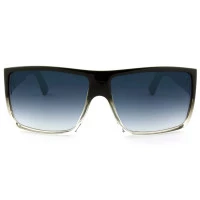 Óculos Evoke The Code Black Shine Gradient Silver Gray Gradient