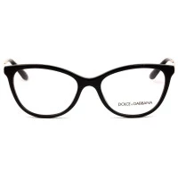 Dolce Gabbana DG 3258 Preto 501 54 - Óculos de Grau