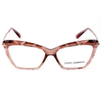 Dolce & Gabbana DG5025 - Rose/Bronze 3148 53mm - Óculos de Grau