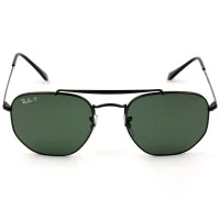 Ray Ban Marshal RB3648 - Preto/G15 Polarizado 002/58 54mm - Óculos de Sol