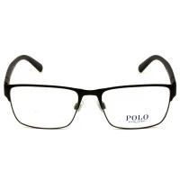 Polo Ralph Lauren PH1175 - Preto Fosco 9038 56mm - Óculos de Grau