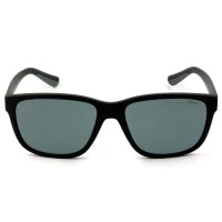 Polo Ralph Lauren PH4142 - Preto Fosco/G15 5284/87 Lentes 57mm - Óculos de Sol