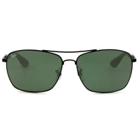 Ray Ban RB3531L - Preto/G15 006/71 64mm - Óculos de Sol