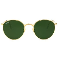 Ray-Ban Round Dobrável RB3532 001 47 - Óculos de Sol