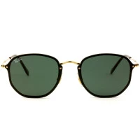 Óculos Ray Ban Blaze Hexagonal RB3579N 001/71 58 - Sol