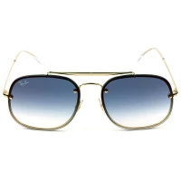Ray Ban Blaze General RB3583-N Dourado/Azul Degrade 001/X0 58mm - Óculos de Sol
