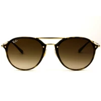 Ray Ban Blaze Double Bridge RB4292-N - Turtle/Marrom Degradê 710/13 62mm - Óculos de Sol