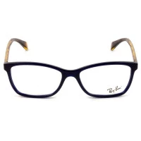 Ray Ban RB7108L - Óculos de Grau 5696 Azul/Turtle Lentes 53mm