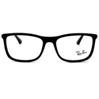 Ray Ban RX7029 Preto 2077 55mm - Óculos de Grau