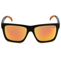 Mormaii San Diego M0009 - Preto Fosco/Laranja Espelhado A1491 56 - Óculos de Sol