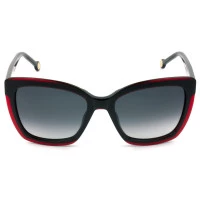 Carolina Herrera SHE788 - Preto/Vinho/Cinza Degradê 01CP 55mm - Óculos de Sol