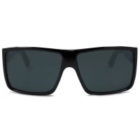 Óculos Evoke The Code Black Shine Silver Gray Total