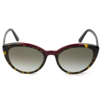Prada SPR 02V - Turtle/Marrom Degradê 320-0A7 54mm - Óculos de Sol