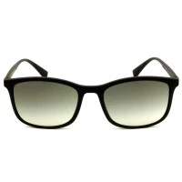 Prada Linea Rossa SPS01T - Preto Fosco/Marrom DG0-0A7 56mm - Óculos de Sol