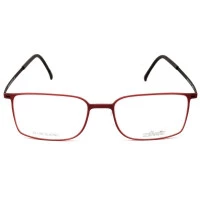 Silhouette SPX2884 -Vermelho/Preto 40 6064 52mm - Óculos de Grau