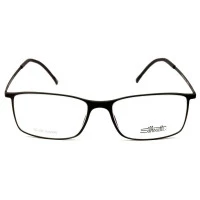Silhouette SPX2902 - Preto Fosco 40 6050 55mm - Óculos de Grau