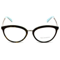 Tiffany & Co TF 2173 - Óculos de Grau Turtle/Azul 8134 Lentes 53MM
