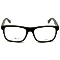 Tommy Hilfiger TH1282 - Preto Fosco KUN 52mm - Óculos de Grau
