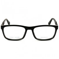 Tommy Hilfiger TH1522 - Preto Brilho/Cinza 807 54mm - Óculos de Grau