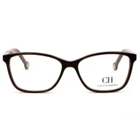 Carolina Herrera VHE 712 - Marrom/Vinho 0G73 52mm - Óculos de Grau
