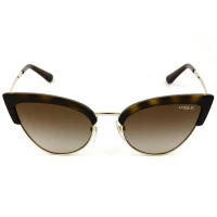 Vogue VO 5212-S - Turtle/Marrom Degradê W65613 55mm - Óculos de Sol