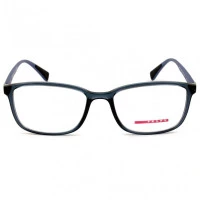 Prada VPS04I Azul Translucido CZH-1O1 55mm - Óculos de Grau