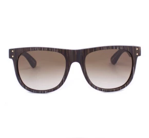 Óculos Evoke On the Rocks 01 Striped Brown Gold Brown Gradient