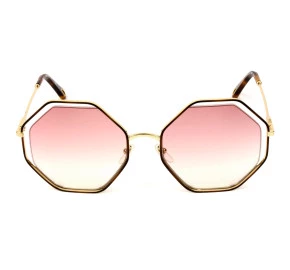 Chloé Poppy CE132S - Turtle/Rosa Degradê 211 58mm - Óculos de Sol