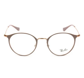 Ray Ban RB6378 Rose/Bronze 2973 49mm - Óculos de Grau