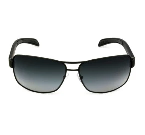 Prada Linea Rossa SPS54I - Preto Fosco/Cinza Degradê Polarizado DG0-5W1 65