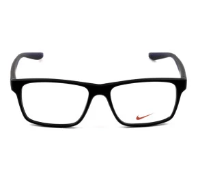 Nike 7101 - Preto Fosco/Azul 001 53mm - Óculos de Grau