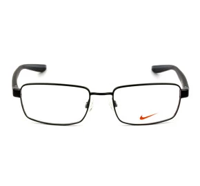 Nike 8178 - Preto Brilho/Cinza 003 53mm - Óculos de Grau