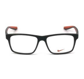 Nike 7101 - Cinza Fosco/Laranja 310 53mm - Óculos de Grau