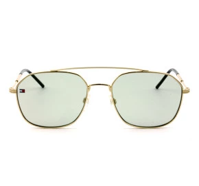 Tommy Hilfiger TH1599/S - Dourado/Verde PEFQT 55mm - Óculos de Sol