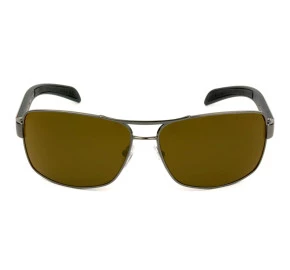 Prada Linea Rossa SPS54I - Grafite/Marrom Polarizado 5AV-5Y1 65mm - Óculos de Sol