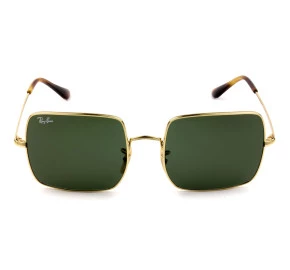 Ray Ban Square RB1971 - Dourado/G15 914731 54mm - Óculos de Sol