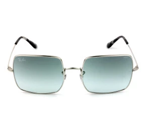 Ray Ban Square RB1971 - Prata/Azul Degradê Evolve 9149AD 54mm - Óculos de Sol