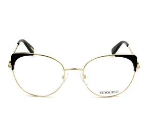 Victor Hugo VH1271 - Preto/Dourado C.0300 54mm - Óculos de Grau