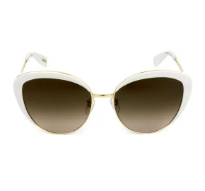 Victor Hugo SH1270 - Branco/Marrom Degradê 0847 58mm - Óculos de Sol