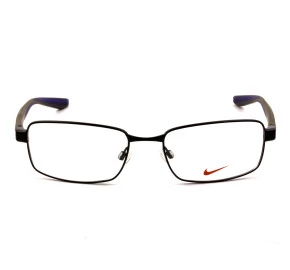 Nike 8175 - Preto Brilho/Verde 012 56mm - Óculos de Grau