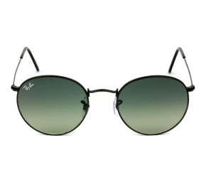 Ray Ban Round RB3447-NL - Preto/G15 002/71 53mm - Óculos de Sol
