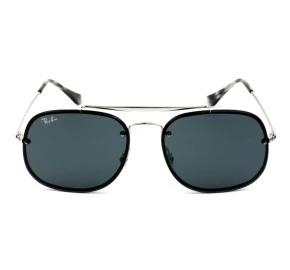 Ray Ban Blaze General RB3583-N - Prata/Cinza Escuro 003/87 58mm - Óculos de Sol